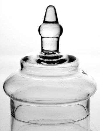 Farmhouse Lid for 10" Glass Apothecary Jar