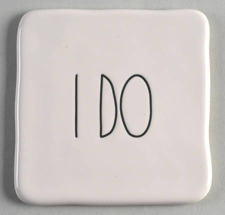 Farmhouse Square Corkback Coaster