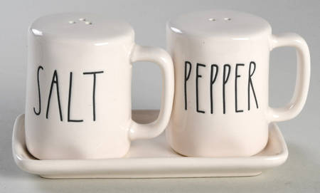 Farmhouse (3 Pc) Salt and Pepper Tray Set
