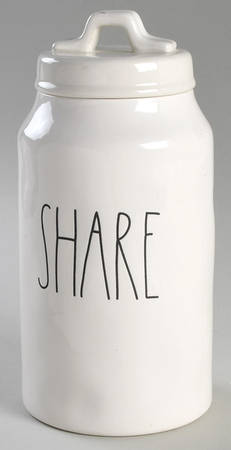 Farmhouse Large Canister & Lid