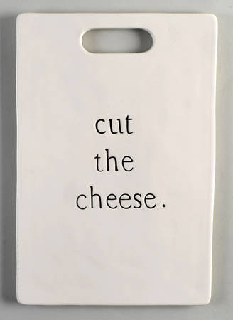 Rae Dunn Kitchenware Handled Cheese Board