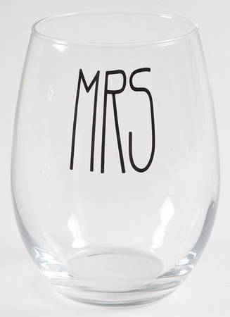 Farmhouse Glassware Stemless Wine