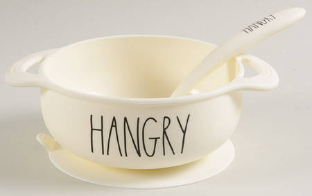 Farmhouse Silicone Suction Baby Bowl & Spoon Set