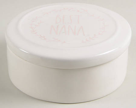 Farmhouse 6" Round Box & Lid