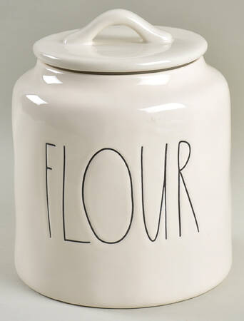 Farmhouse Flour Canister & Lid