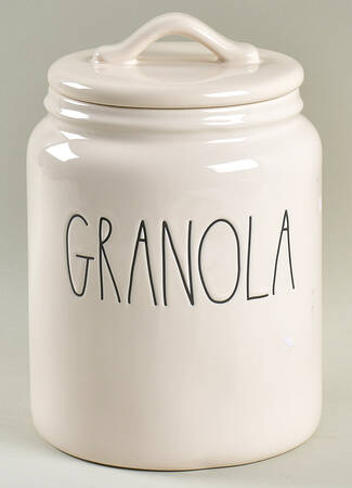 Farmhouse 7" Storage Jar & Lid
