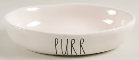 Farmhouse Oval Cat Bowl