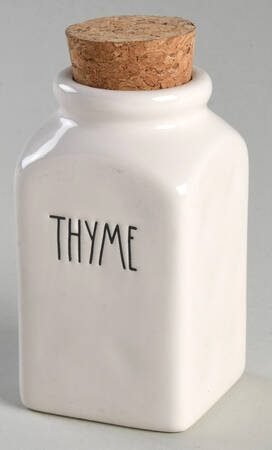 Farmhouse Small Spice Jar & Cork Stopper