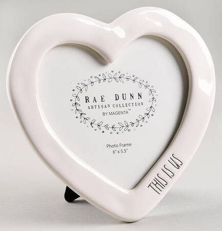 Farmhouse Heart Shape Picture Frame
