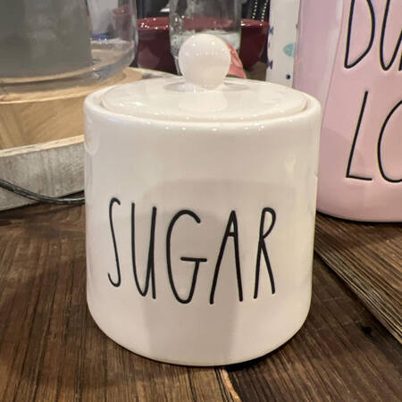 Farmhouse Sugar Bowl & Lid
