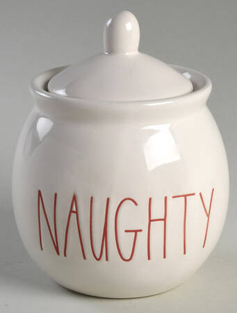 Farmhouse Holiday Sugar Bowl & Lid