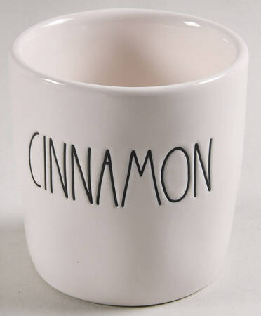 Farmhouse Cinnamon Spice Jar No Lid