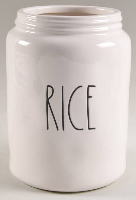 Farmhouse Rice Canister No Lid