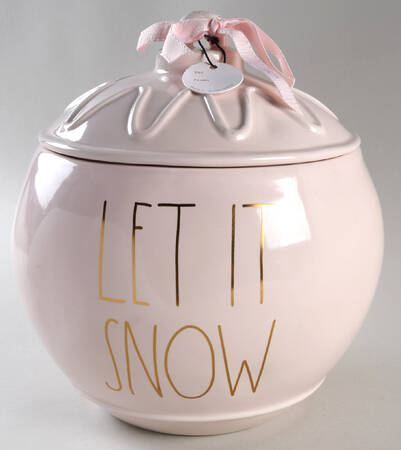Farmhouse Figural Cookie Jar & Lid