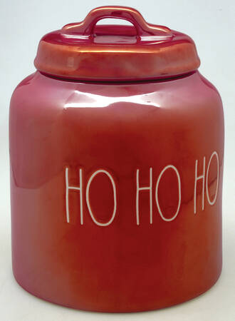Farmhouse Cookie Jar & Lid