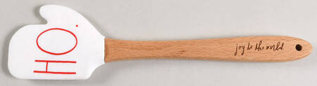 Farmhouse Silicone & Wood Spatula