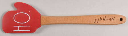 Farmhouse Silicone & Wood Spatula