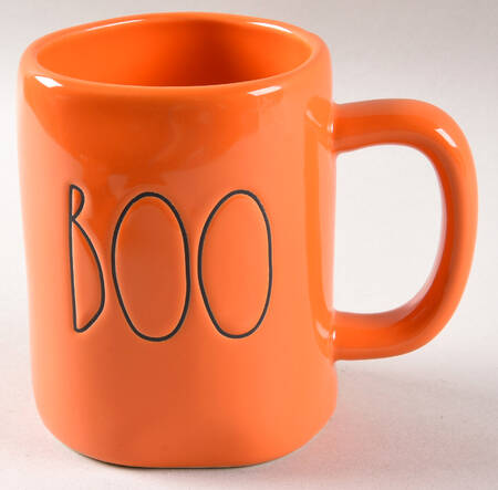 Farmhouse Mug & Jack-O-Lantern Lid