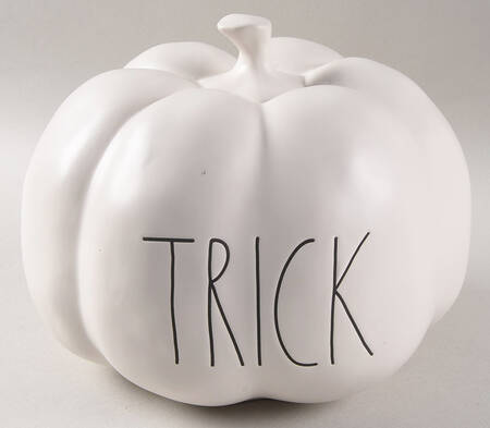 Farmhouse Pumpkin Figurine