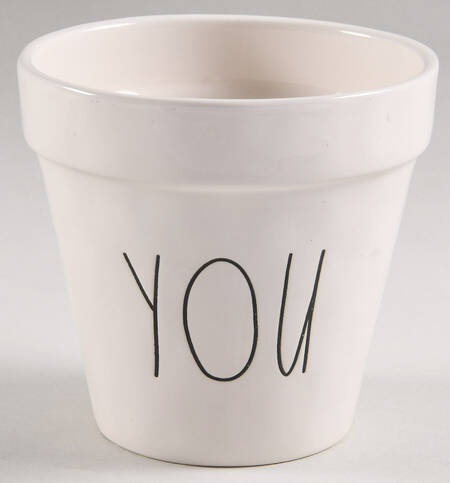 Farmhouse 4" Planter Pot