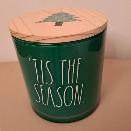 Farmhouse Candle Jar & Lid