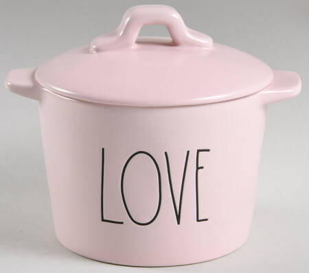 Farmhouse Small Crock & Lid