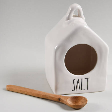 Farmhouse Salt Pig & Spoon