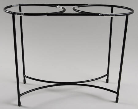 Farmhouse Metal Stand for Dog Feeding Station