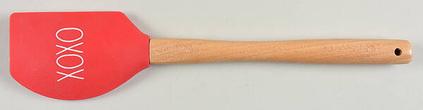Farmhouse Silicone & Wood Spatula