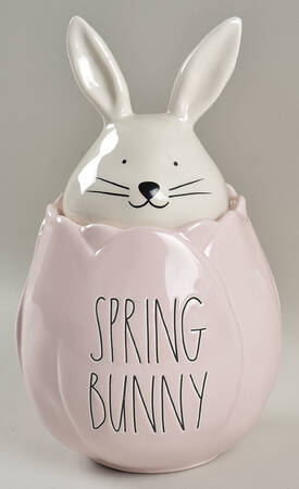 Farmhouse Cookie Jar & Lid