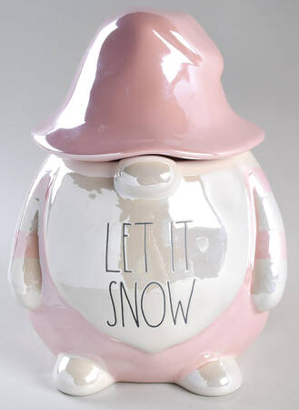 Farmhouse Figural Cookie Jar & Lid