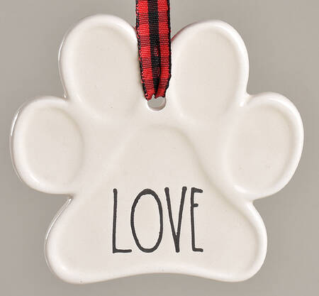 Farmhouse Paw Ornament