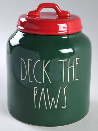 Farmhouse Treat Jar & Lid
