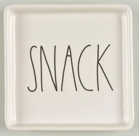 Farmhouse Square Appetizer Plate