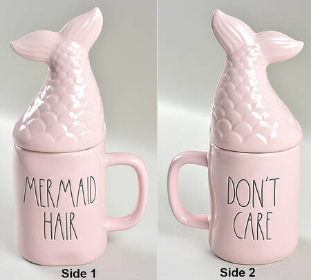 Farmhouse Figural Mug & Lid