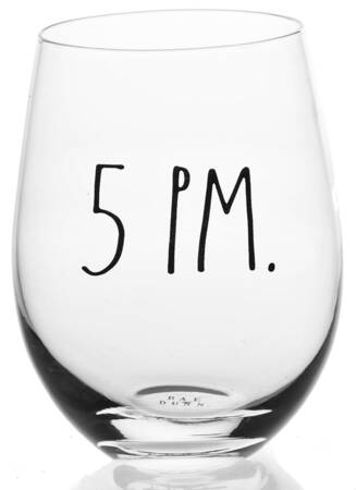 Farmhouse Glassware Stemless Wine