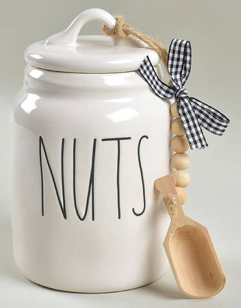 Farmhouse Nut Canister