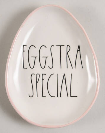 Farmhouse 8" Egg Shape Plate