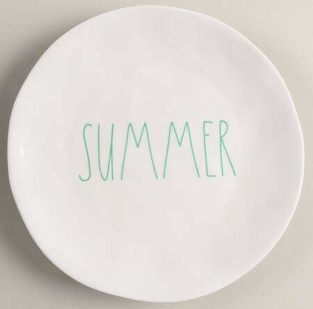 Farmhouse Melamine Dinner Plate