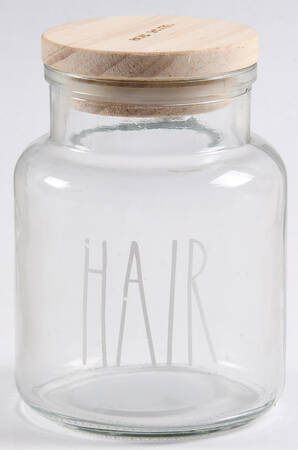 Farmhouse 4" Glassware Storage Jar & Lid