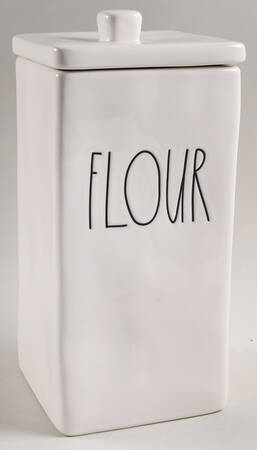 Farmhouse Flour Canister & Lid
