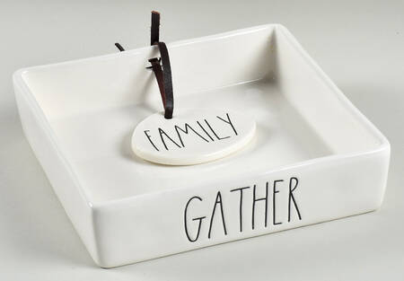 Farmhouse Napkin Holder W/Napkin Weight