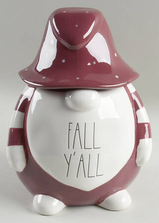 Farmhouse Figural Cookie Jar & Lid