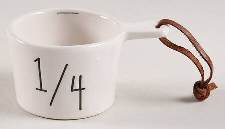 Farmhouse 1/4 Cup Measuring Cup