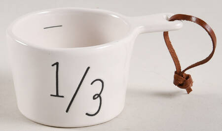 Farmhouse 1/3 Cup Measuring Cup
