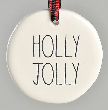 Farmhouse Flat Ornament