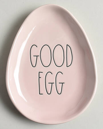 Farmhouse 8" Egg Shape Plate