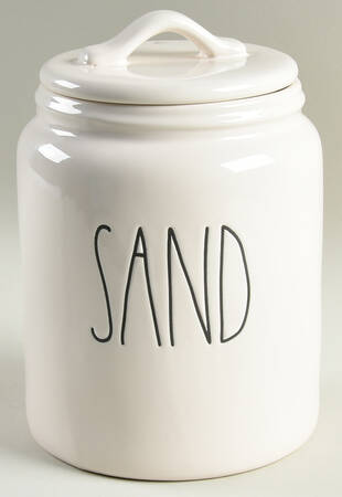 Farmhouse 7" Storage Jar & Lid