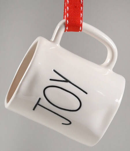 Farmhouse Espresso Cup/Mug Ornament