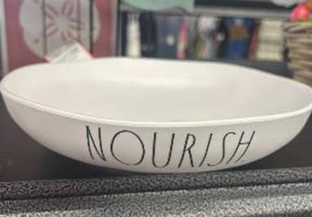 Farmhouse Individual Melamine Dinner Bowl
